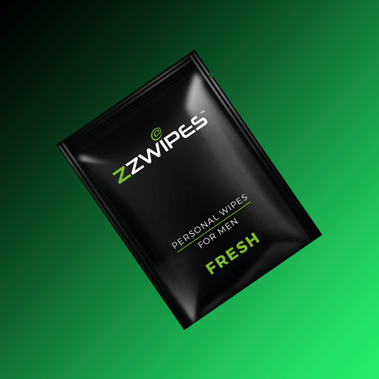 30 Mint Wet Wipes for Men – Toilet, Gym & Travel | Biodegradable