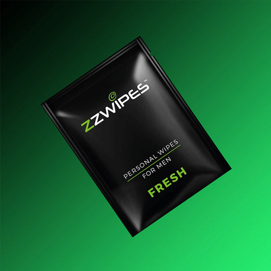 90 Mint Wet Wipes for Men – Toilet, Gym & Travel | Biodegradable